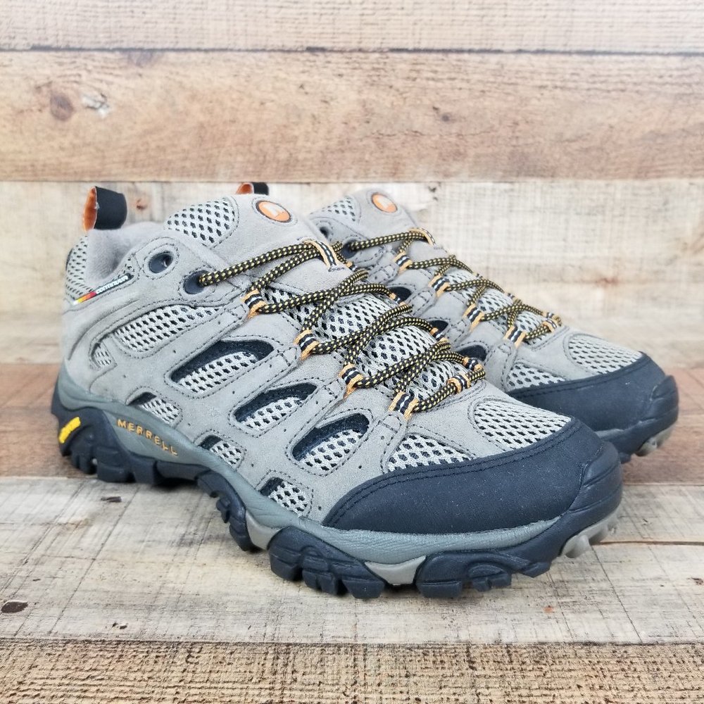 Merrell Moab Ventilator Men Sz 8 Hiking Outdoor Walnut Tan Shoes J86595 Athletic - Picture 1 of 9